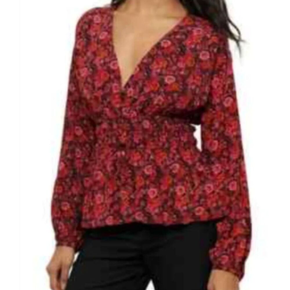Derek Lam 10 Crosby Floral Blouse Size 2